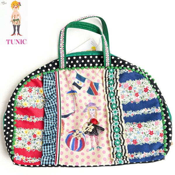 ＴＵＮＩＣ チュニック 鴨居キャラ　カレンのフラワーサーカスシリーズ バッグ 19285