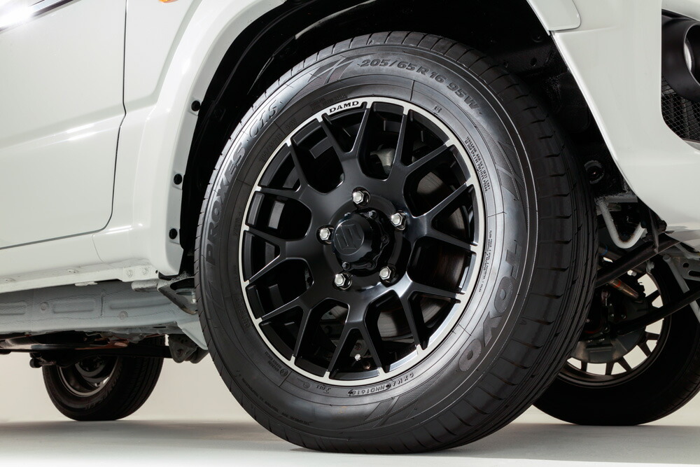 DAMD ダムド (little G/リトルG)【16&times;5.5J +20】ジムニー JB64 JIMNY JB64　ホイール4本セット※ブラック｜OCTAGON