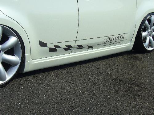 AEROOVER　エアロオーバー　NISSAN　ニッサン　Z12　キューブ　スタイリッシュサイドスカート