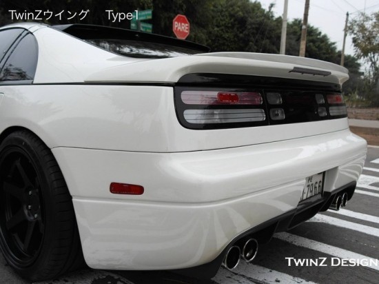DAYTONA/デイトナ【TwinZ Design リアウイング　ガーニーフラップ】フェアレディZ Z32 30,030円