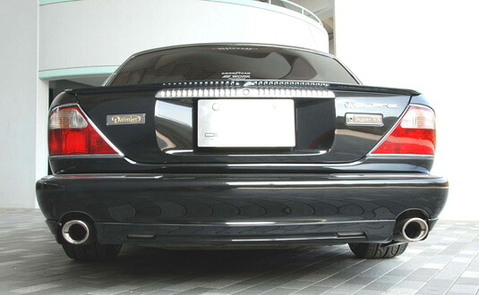 ButterflySystem　バタフライシステム　（GLANZ/グランツ）　JAGUAR　ジャガー　X308　XJ　ロング　後期　リアハーフスポイラー