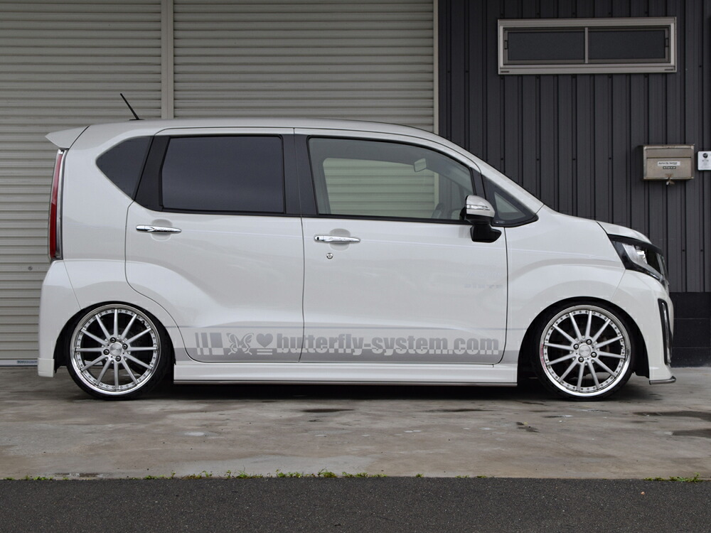 ButterflySystem　バタフライシステム　（GLANZ/グランツ）　STELLA CUSTOM　ステラカスタム　LA150F 　前期　サイドフラップスポイラー