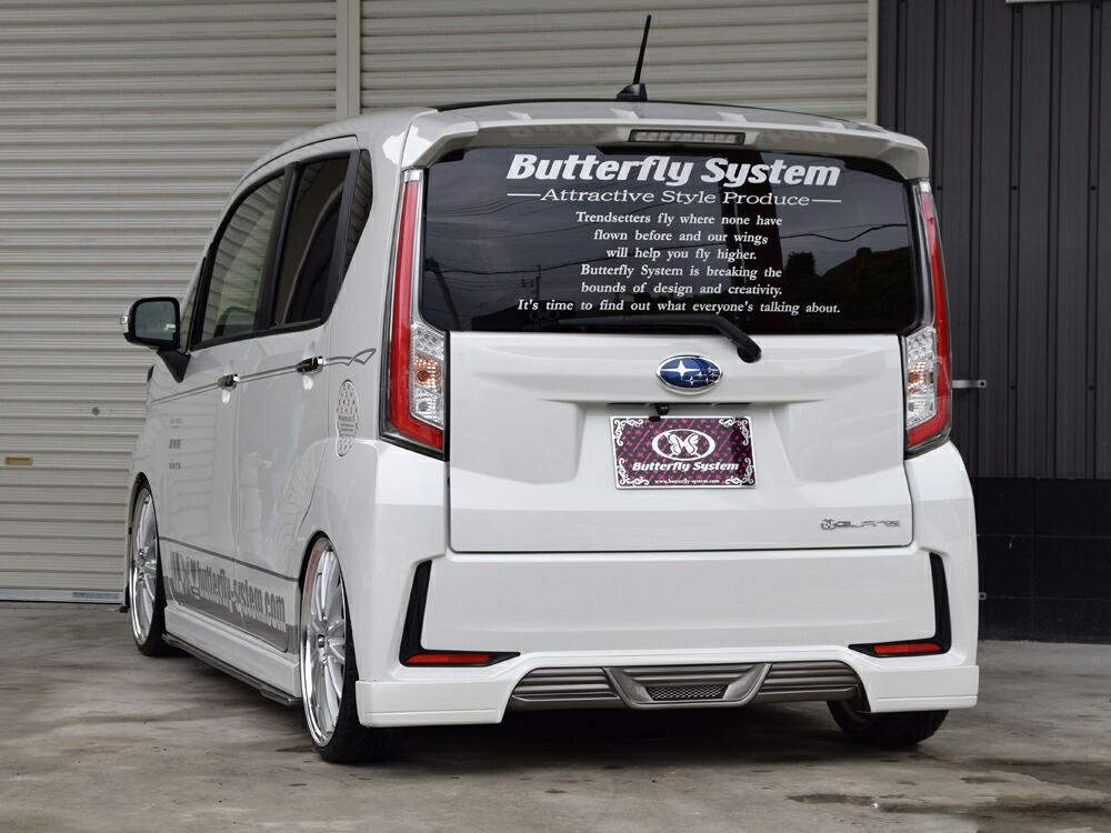 ButterflySystem　バタフライシステム　（GLANZ/グランツ）　STELLA CUSTOM　ステラカスタム　LA150F 　前期　リアハーフスポイラー 35,750円