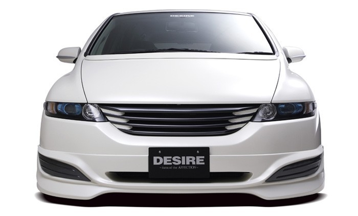 AFFECTION/アフェクション（DESIRE/デザイア）　オデッセイ　RB1/2　前期 　フロントハーフスポイラー（ダクトパネル付）