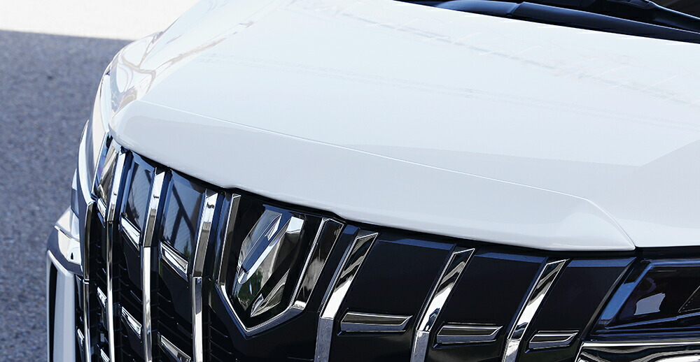 楽天市場】アルファード30系 後期 ボンネットフードトップ カット済