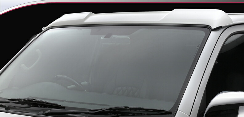 SILKBLAZE シルクブレイズ (MINIVAN/ミニバン) 200系ハイエース レジアスエース 1型 2型 標準 スーパーGL KDH/TRH 20・21・22系 フロントルーフスポイラー