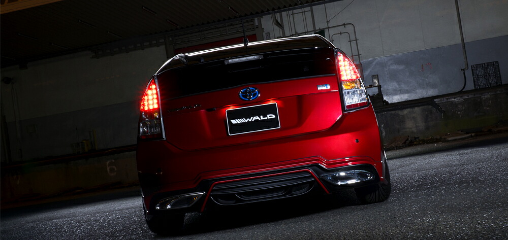 WALD ヴァルド (SPORTS LINE スポーツライン)PRIUS プリウス ZVW30 リアスカート|OCTAGON