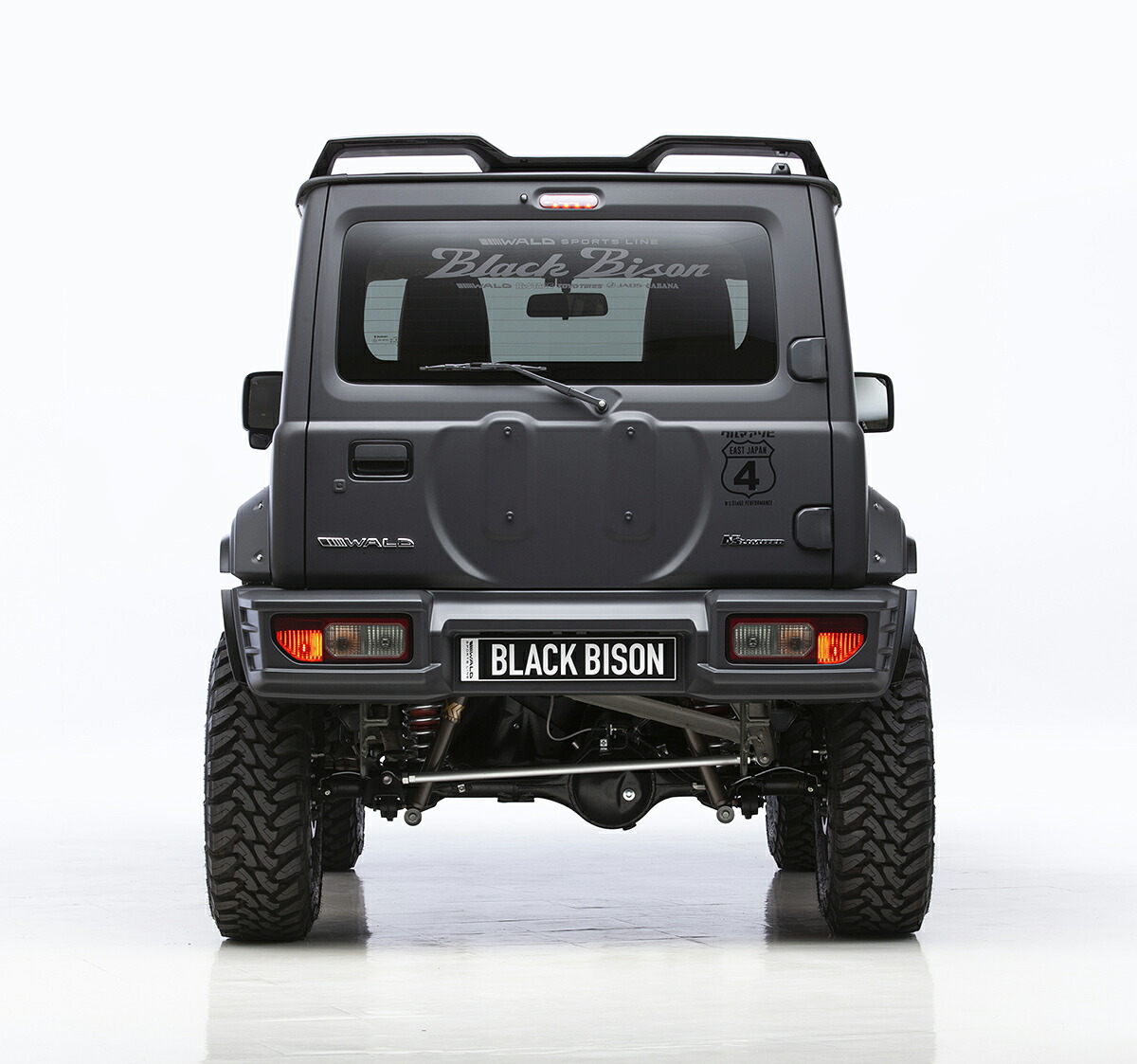 WALD　ヴァルド　（SPORTS LINE BLACK BISON EDITION　スポーツラインブラックバイソンエディション）ジムニーシエラ　JB74　リアバンパースポイラー 70,785円