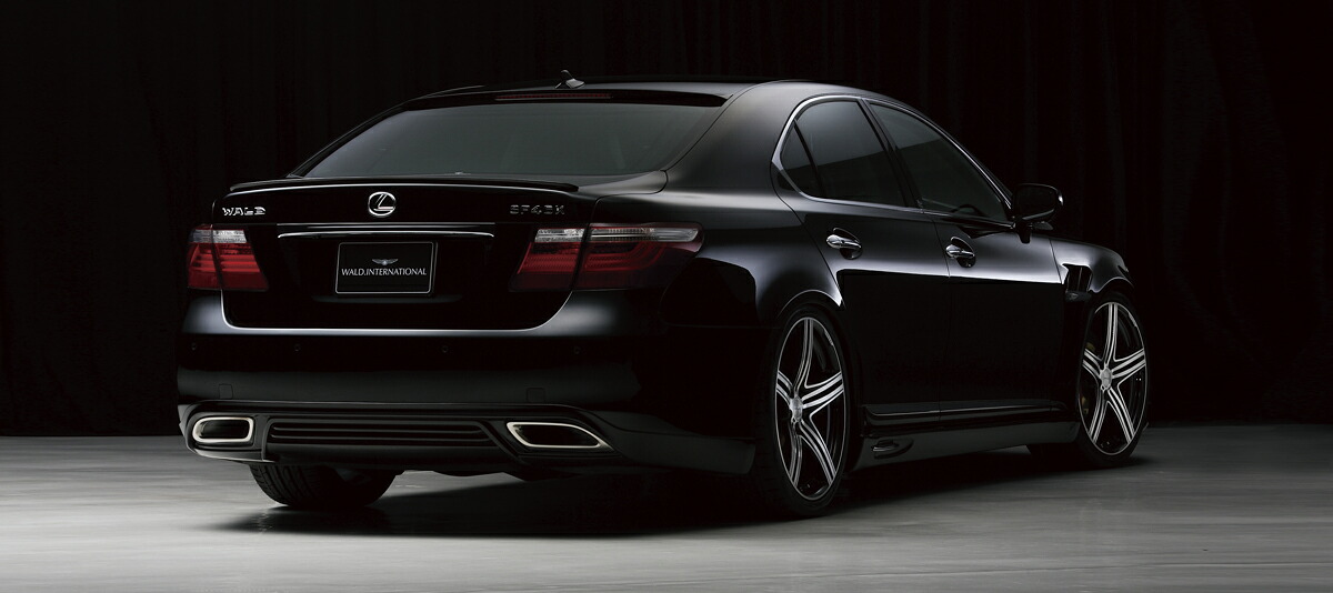 WALD ヴァルド(EXECUTIVE LINE エグゼクティブライン)レクサス　LS 460/L 600h/hL USF40/41 UVF45/46　トランクスポイラー　Ver.1