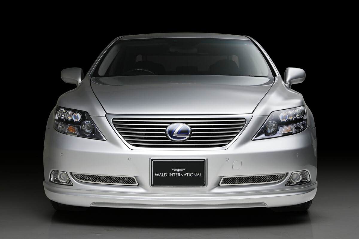 WALD ヴァルド(EXECUTIVE LINE エグゼクティブライン)レクサス　LS 460/L 600h/hL USF40/41 UVF45/46　エアロ3点セット（フロントスポイラー、サイドステップ、リアスカート）　ロング用　Ver.2｜OCTAGON