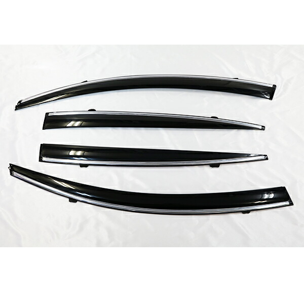 レクサス GS 190 系 GS350 GS430 GS450H GS460 ドアバイザー サイドバイザー 取付金具 メッキモール 付 【当店限定販売】