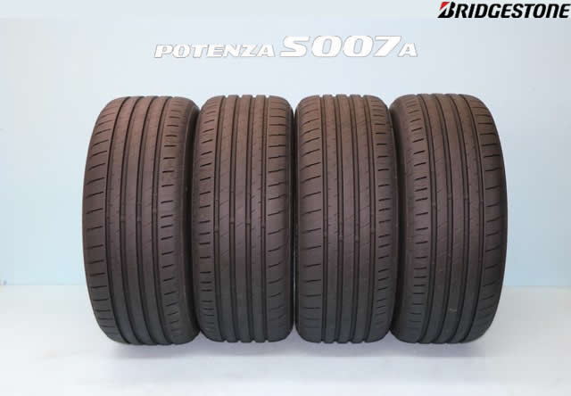 ブリヂストン POTENZA S007A ポテンザ S007A 215/45R18 93Y XL 4本セット|カーパーツマルケイ店