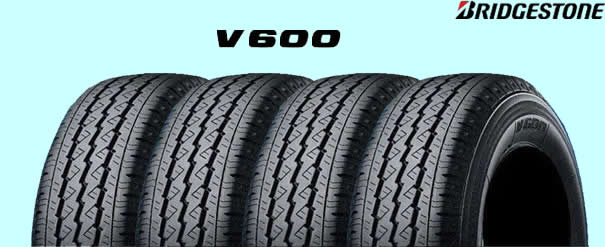 楽天市場】BRIDGESTONE V600 新品 165R13 6PR ≪4本≫セット : カー