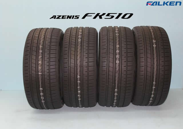 卓出 〇ファルケン アゼニスFK510 225 45ZR17 94Y XL 45R17 4本セット