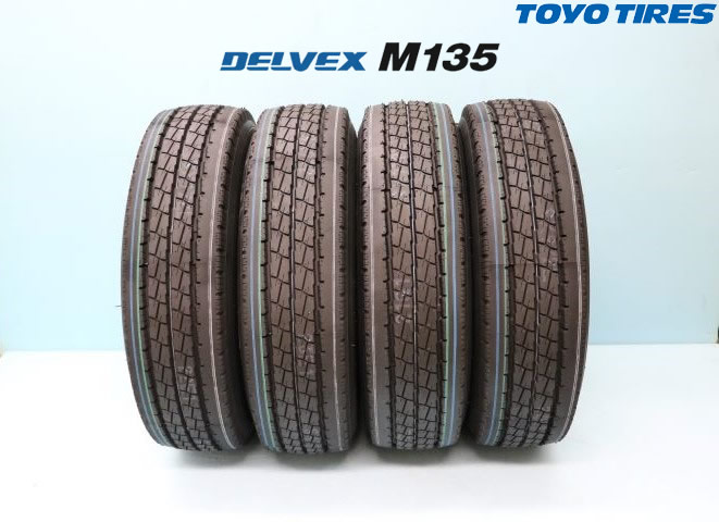 トーヨー デルベックスM135 小型トラック用タイヤ 195/85R15 113/111N 4本セット　≪DELVEX M135≫｜カーパーツマルケイ店