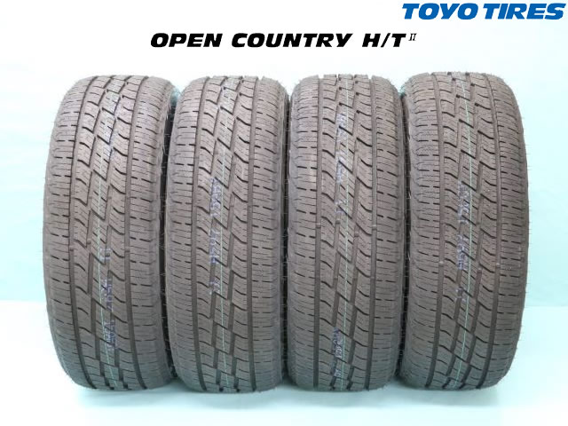 トーヨー オープンカントリーH/TII H/T2 　225/60R17 99H 4本セット 片側ホワイトレター