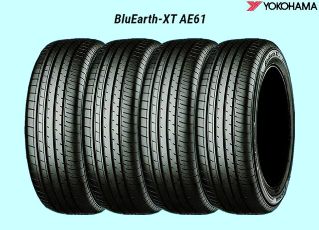 ヨコハマ ブルーアースXT AE61 215/60R17 96H 4本セット|カーパーツマルケイ店