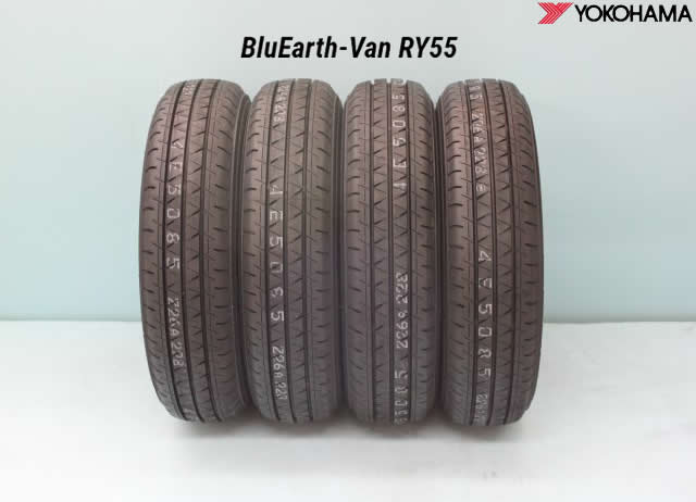 楽天市場】ヨコハマ ブルーアースバン RY55 155/80R14 88/86N 4