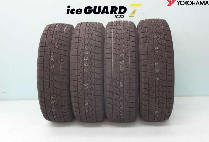 ヨコハマ ice GUARD7 iG70 スタッドレスタイヤ　165/70R14 81Q ４本セットアイスガードセブン｜カーパーツマルケイ店