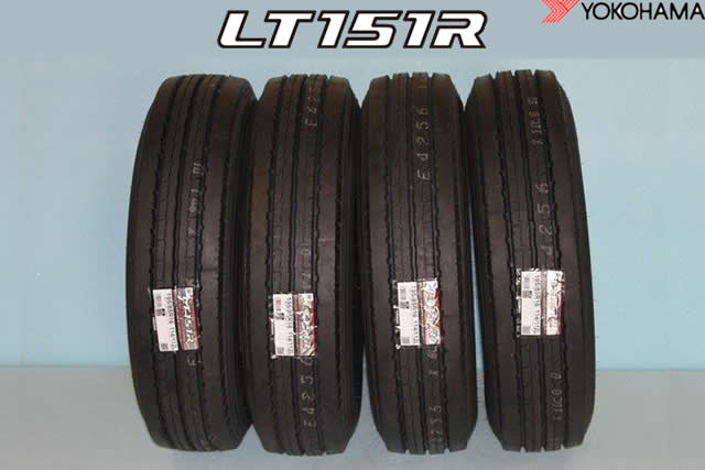 ヨコハマ LT151R 小型トラック用タイヤ 205/75R16 113/111N 4本セット（速度記号LからNに変更）【E5401】