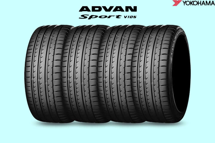 最新な 205/50R17 205/50R17 A/S 205/50ZR17 Tire ADVAN sport V105