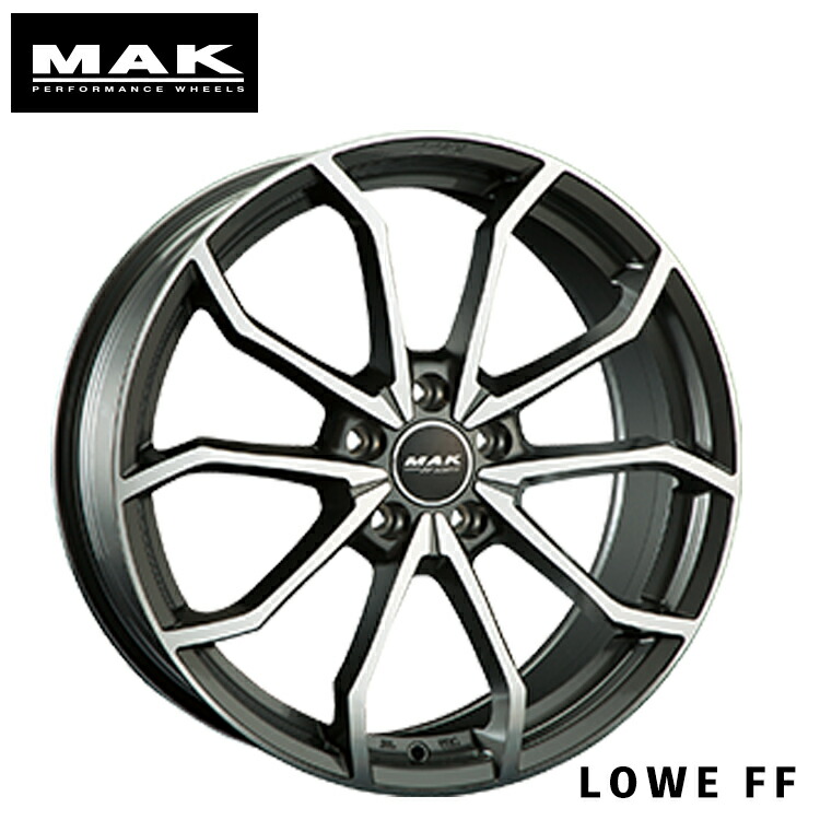 楽天市場】車種専用設計MAK LOWE FFマック・レーべエフエフ18inch 8.0J