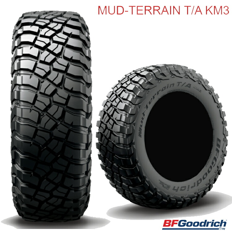 37x13.5R17 121 RBL (1本/2本/4本)送料無料 ビーエフグッドリッチ サマータイヤ BFGoodrich Mud-Terrain T/A KM3 マッドテレーンT/A KM3 (17インチ)