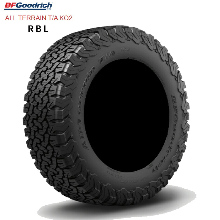 37x13.5R22LT 123R TL RBL (1本/2本/4本)送料無料 ビーエフグッドリッチ サマータイヤ BFGOODRICH ALL-TERRAIN T/A KO2 オールテレーンティーエー ケーオーツー (22LTインチ)