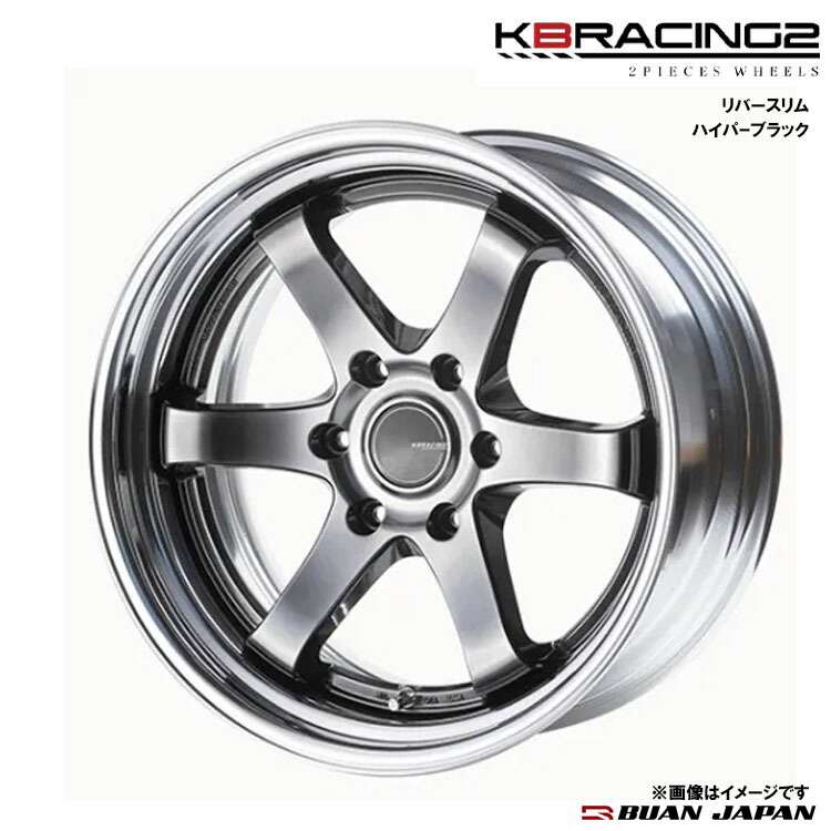【お買い物マラソン 7/19(日)20:00～】18インチ 6H139.7 9J 9J+50～+22 6穴 ホイール (1本/2本/4本) ハイパーブラック BUAN JAPAN KBRACING2 ﾘﾊﾞｰｽﾘﾑ 送料無料 舞杏｜カーパーツ倉庫