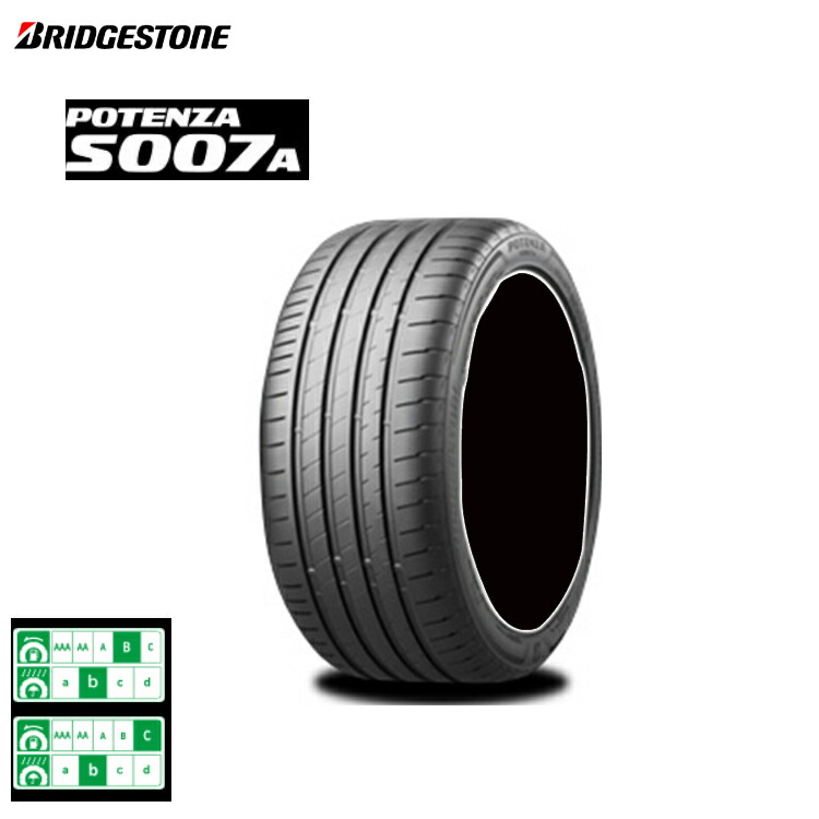 285/35R20 100Y (1本/2本/4本)送料無料 ブリジストン サマータイヤ BRIDGESTONE POTENZA S007A ポテンザ S007A (20インチ)