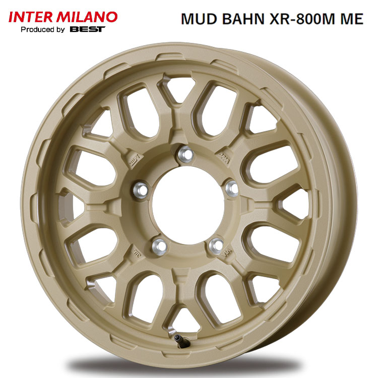 16インチ 5H139.7 5.5J 5.5J+20 5穴 マッドバーン XR-800M ME ホイール (1本/2本/4本) チッピングベージュ BEST MUD BAHN XR-800M ME 送料無料 ベスト|カーパーツ倉庫
