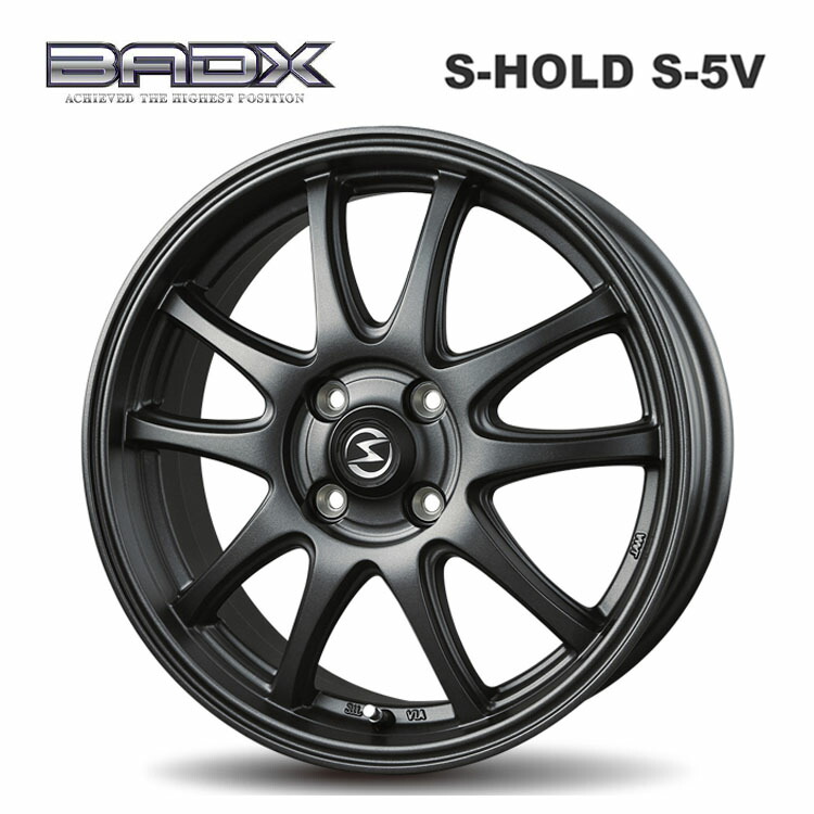 楽天市場】送料無料 バドックス エスホールド S-5V 5.5J-16 +48
