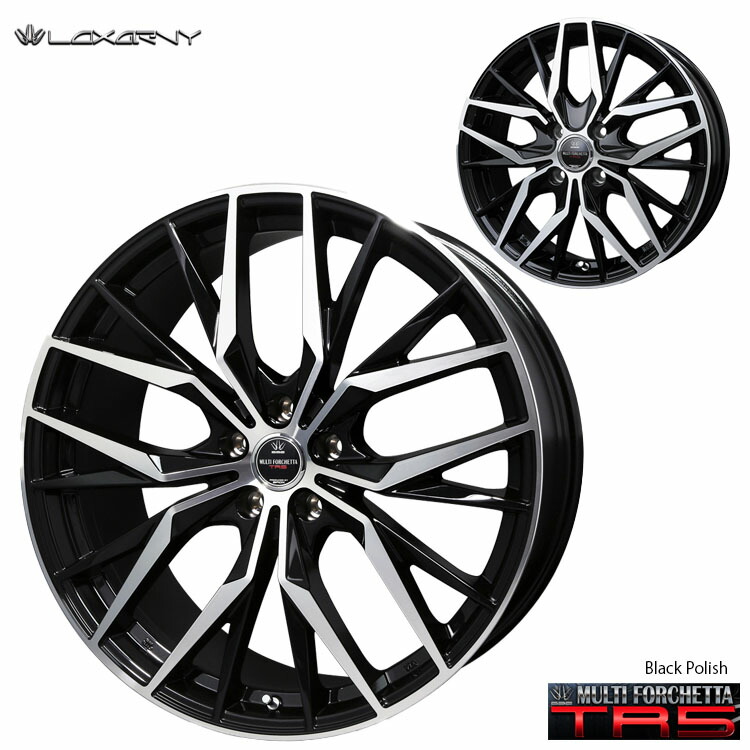 楽天市場】15インチ 4H100 5J 5J+45 4穴 ロクサーニ マルチ