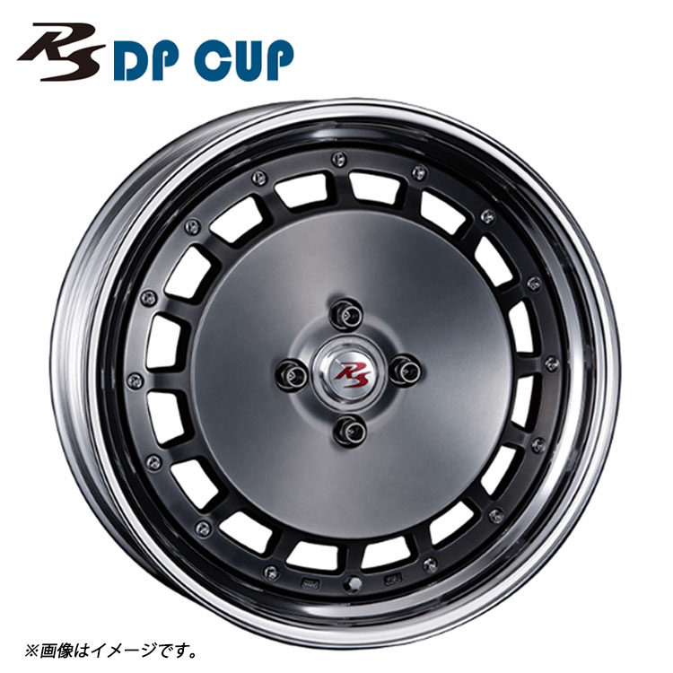 18インチ 5H120.65 7.5J 7.5J+32～19 5穴 RS DP CUP 2ピース Hight Disk ホイール (1本/2本/4本) マットハイパー CRIMSON RS DP CUP 2PIECE Hight Disk 送料無料 クリムソン
