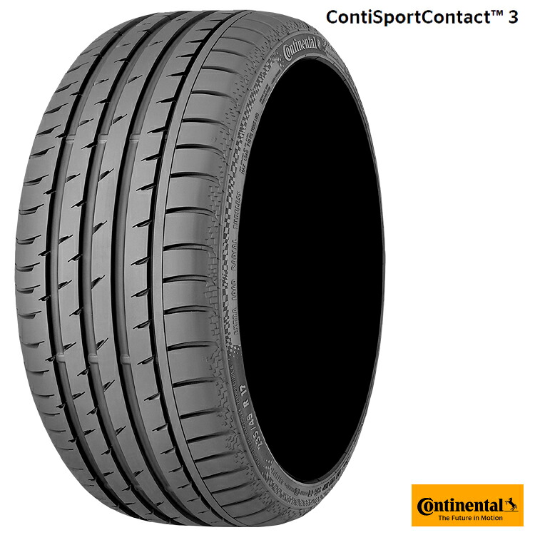 255/45ZR19 (100Y) FR (N0) (1本/2本/4本)送料無料 コンチネンタル サマータイヤ CONTINENTAL ContiSportContact3 コンチ スポーツ コンタクト3 (19インチ)