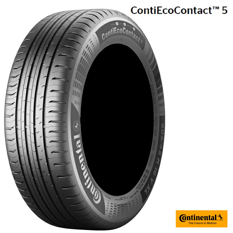 225/55R17 101V XL (J) (1本/2本/4本)送料無料 コンチネンタル サマータイヤ CONTINENTAL ContiEcoContact5 コンチエココンタクト5 (17インチ)