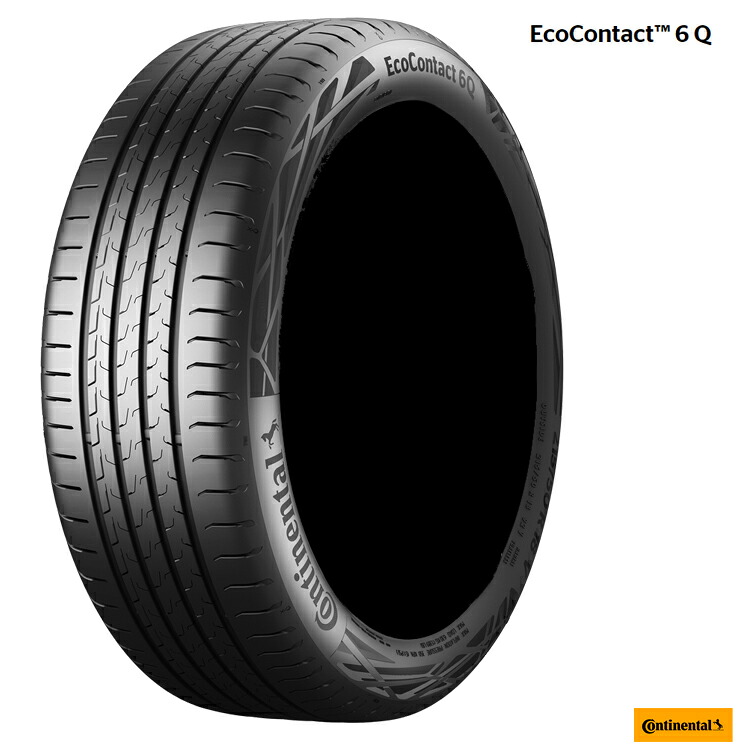 235/55R18 100V (VOL) (1本/2本/4本)送料無料 コンチネンタル サマータイヤ CONTINENTAL EcoContact6Q エココンタクト6Q (18インチ)