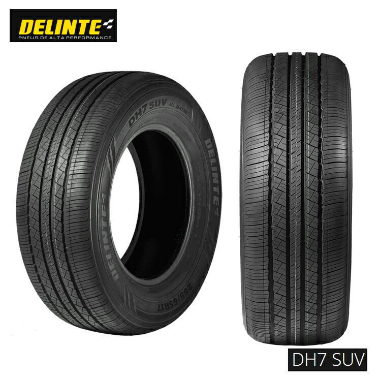 送料無料 デリンテ ディーセブン エスユーブイ 225 65r17 102h 225 65 17 夏 サマータイヤ 1 本 Delinte Dh7suv Diametriks Com