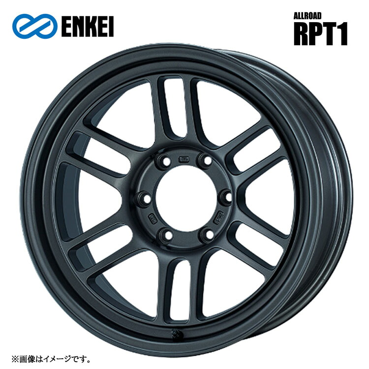 16インチ 5H139.7 5.5J 5.5J+0 5穴 オールロード RPT1 ホイール (1本/2本/4本) Matte Dark Gunmetallic ENKEI ALLROAD RPT1 送料無料 エンケイ