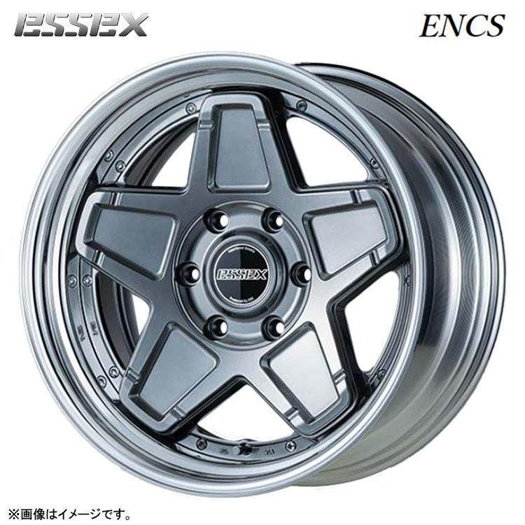 18インチ 6H139.7 11.5J 11.5J-32～40 6穴 ENCS-18 2ピース ホイール (1本/2本/4本) ハイパーグロス ESSEX ENCS-18 2PIECE　ステップリム 送料無料 エセックス