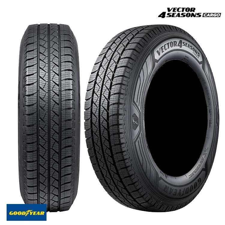 195/80R15 107/105 N (1本/2本/4本)送料無料 グッドイヤー サマータイヤ GOODYEAR VECTOR 4SEASONS CARGO ベクター フォーシーズンズ カーゴ (15インチ)