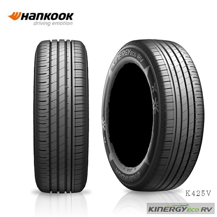 215/60R17 100H XL (1本/2本/4本)送料無料 ハンコック サマータイヤ Hankook Kinergy eco RV K425V キナジー エコ アールブイ (17インチ)