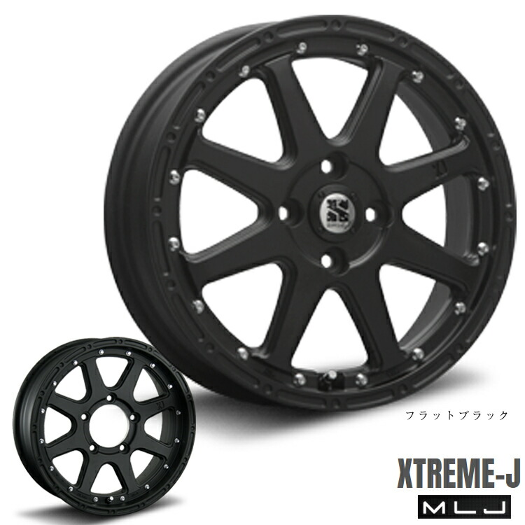 別倉庫からの配送 XTREME-J 1 エクストリームジェイ 本 40 5H-114.3 エムエルジェイ 8J-18 車用品