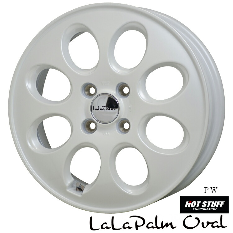 ホットスタッフ ララパームオーバル 3.5B-12 42 4H-100 LaLa Palm Oval 1 本 百貨店
