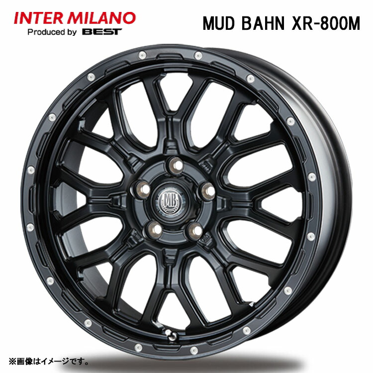 【楽天市場】送料無料 インターミラノ マッドバーン XR-800M 4J-12 +42 4H-100 新品 INTER MILANO MUD