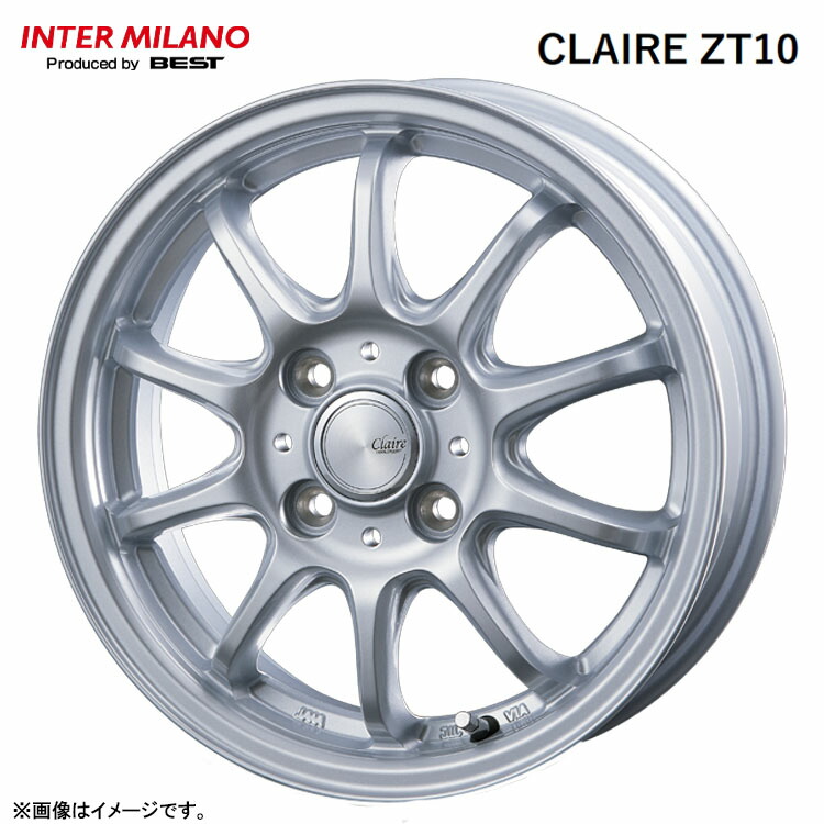 INTER MILANO インターミラノ CLAIRE ZT10 ホイール 1本単品【17×7.0J