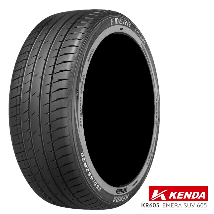 235/60R18 107V (1本/2本/4本)送料無料 ケンダ サマータイヤ KENDA KR605 EMERA SUV 605 ケーアールロクマルゴ (18インチ)