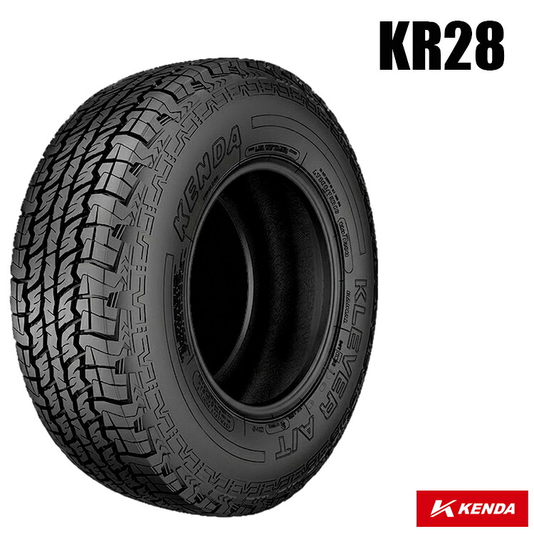 265/75R16 123/120Q LT .OWL (1本/2本/4本)送料無料 ケンダ サマータイヤ KENDA KR28 ケーアールニーハチ (16インチ)｜カーパーツ倉庫