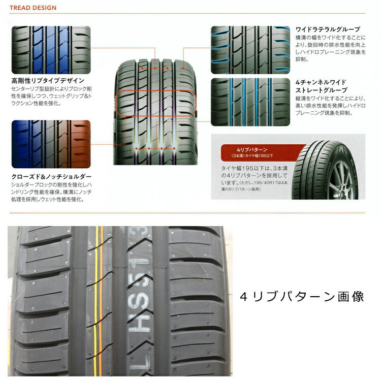 おすすめネット 送料無料 クムホ タイヤ エクスタ HS51 165 40R16 73V