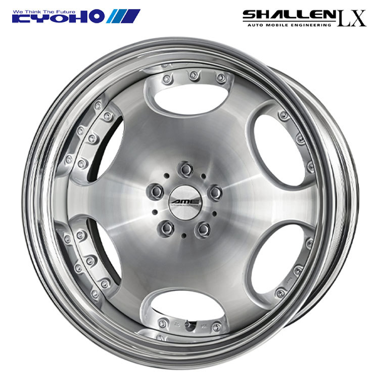 21インチ 5H120 11.5J 11.5J+55(99)～-6(160) 5穴 シャレンLX Odisk DEEPRIM ステップリム ホイール (1本/2本/4本) シルバーxポリッシュ KYOHO SHALLEN LX Odisk DEEPRIM Step RIM 送料無料 共豊